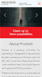 Mobile Screenshot of profaids.com